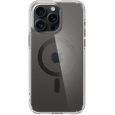 Чохол Spigen для Apple iPhone 15 Pro Max Ultra Hybrid MagFit, Carbon Fiber