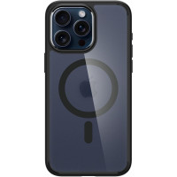 Чохол Spigen для Apple iPhone 15 Pro Ultra Hybrid MagFit, Frost Black