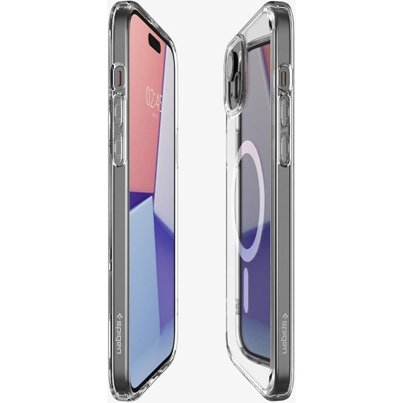 Чохол Spigen для Apple iPhone 15 Ultra Hybrid MagFit, White