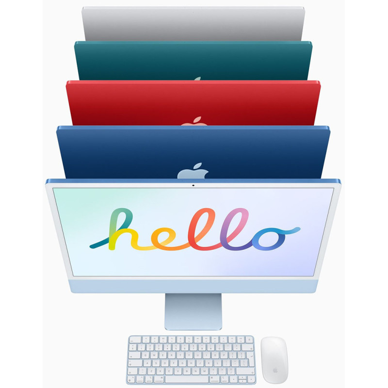 Моноблок Apple iMac 24"Retina 4.5K 256GB 7GPU Green 2021