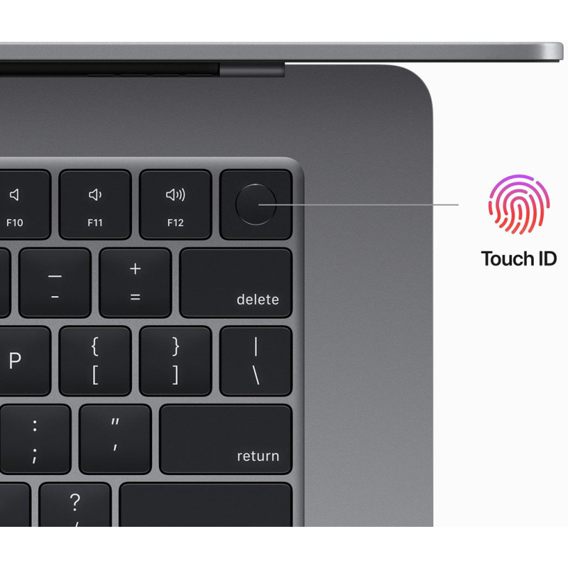 Ноутбук APPLE MacBook Air 15.3" M2 8/512GB 2023 Space Grey