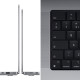 Ноутбук APPLE MacBook Pro 16" M1 MAX 1TB 2021 Space Grey MK1A3