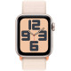 Смартгодинник Apple Watch SE GPS 40mm Starlight Aluminium Case with Starlight Sport Loop