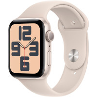 Смартгодинник Apple Watch SE GPS 44mm Starlight Aluminium Case with Starlight Sport Band – S/M