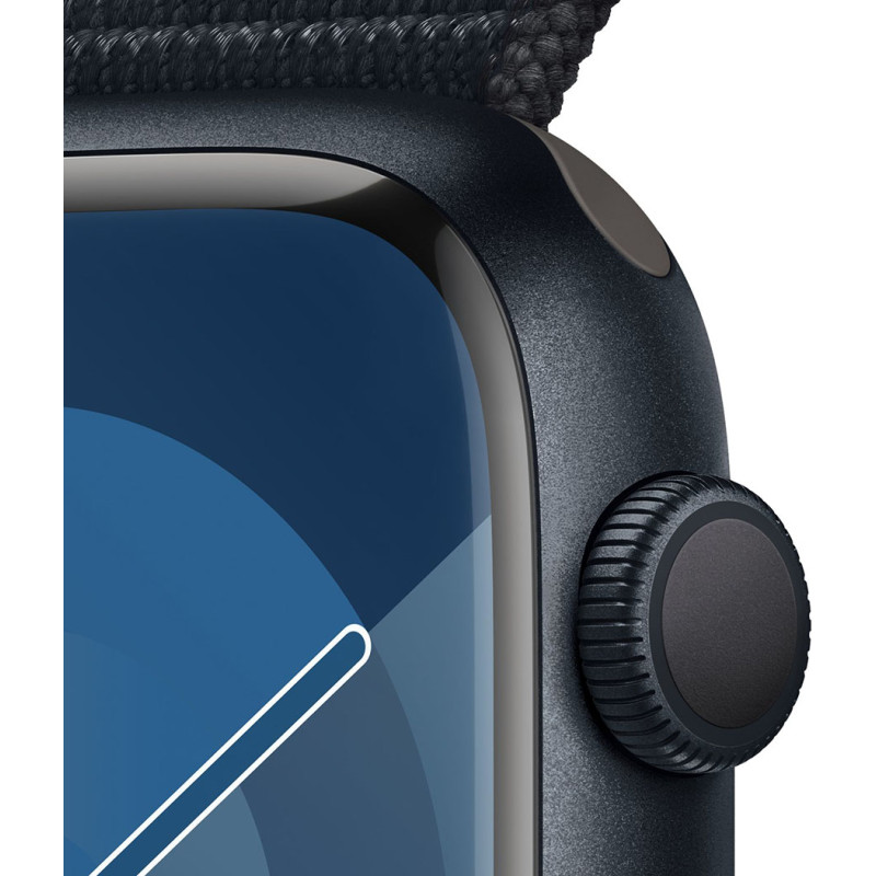 Смартгодинник Apple Watch Series 9 GPS 45mm Midnight Aluminium Case with Midnight Sport Loop