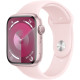 Смартгодинник Apple Watch Series 9 GPS 45mm Pink Aluminium Case with Light Pink Sport Band – M/L